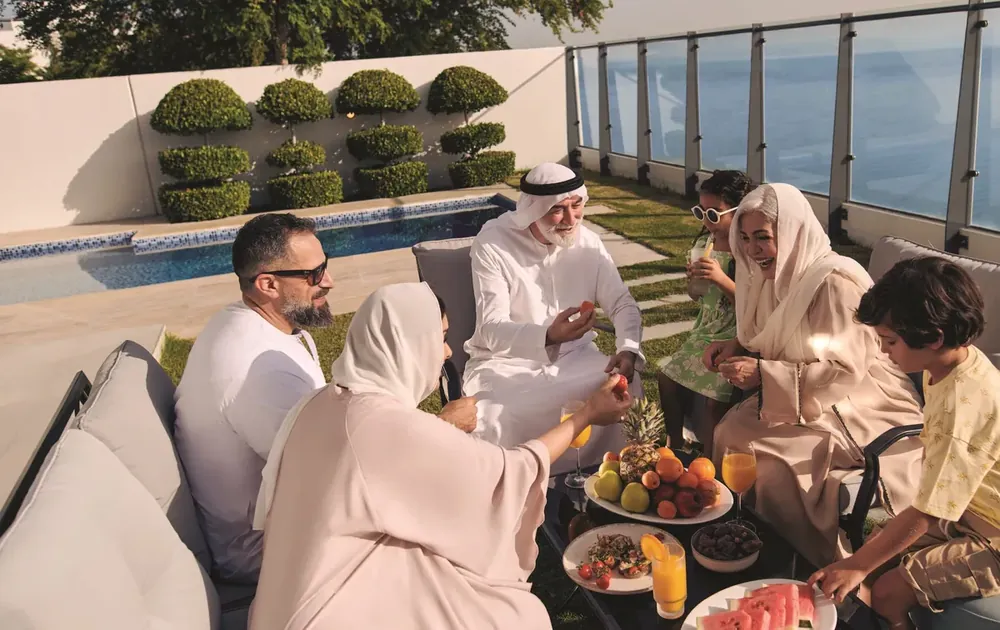 Al Thuraya Island, view