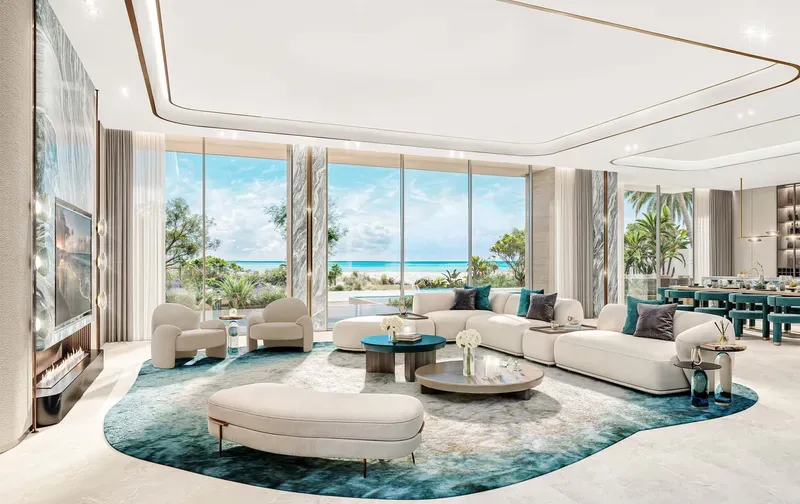 Al Thuraya Island, residences and surroundings