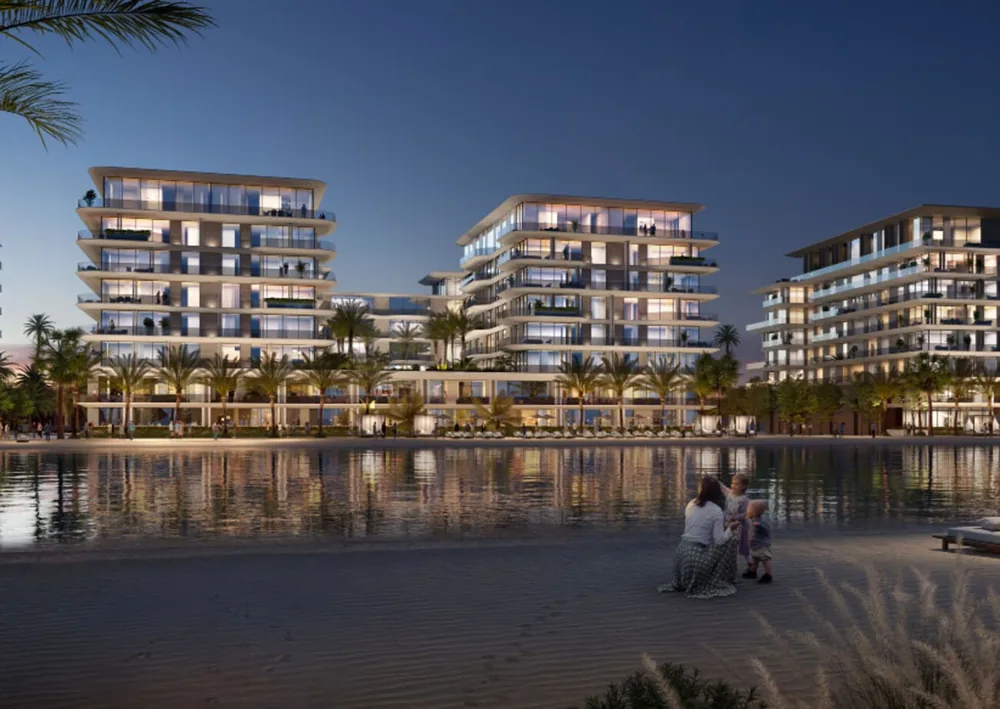Blue Beach Residence, residences and surroundings