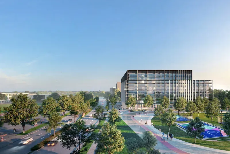 Nesba 1 at Aljada, residences and surroundings