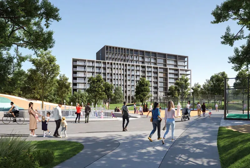 Safa Parkview at Aljada, view
