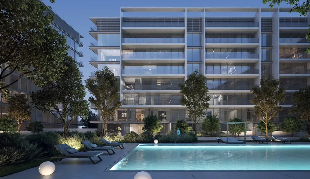 The Gate 5 at Aljada, residences and surroundings
