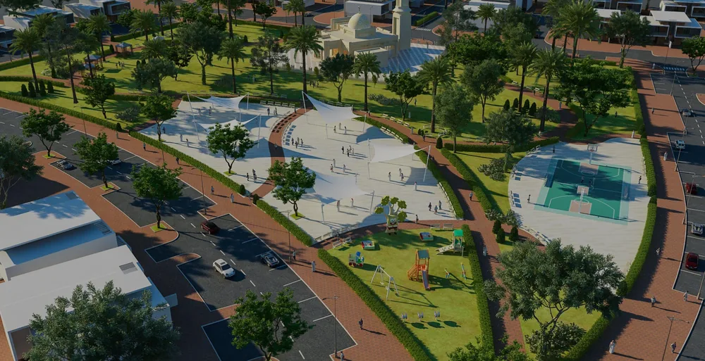 Tilal City, interiors